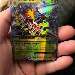 Pokemon Beedrill Ex Card