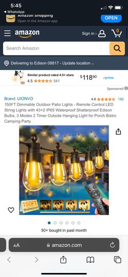 Outdoor String Lights 