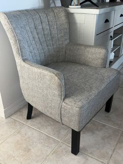 Gray Modern Sofa Chair— Clean, Lightweight