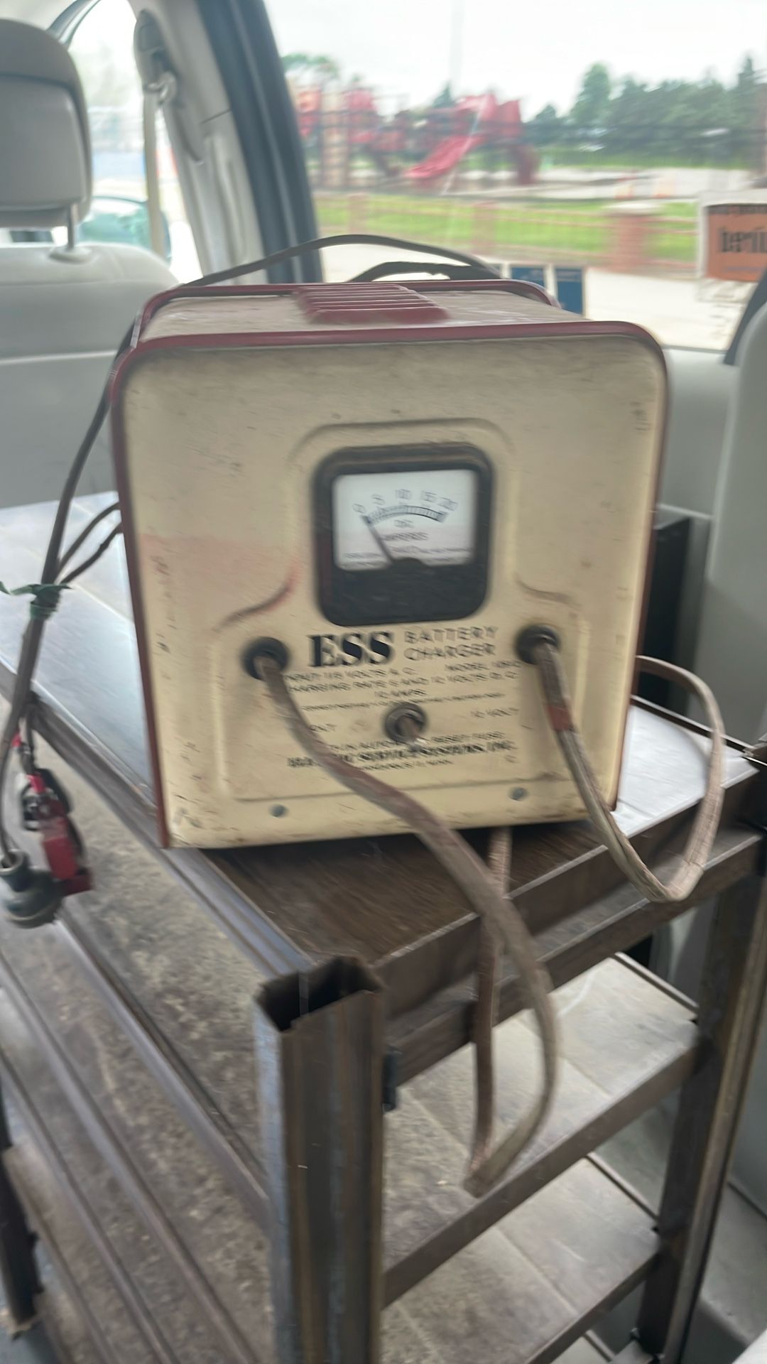 BS2 RARE 1 on ebay ESS vintage antique battery charger Electric Service Systems Work Great