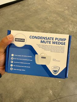 SENVO Condensate water Pump – Mute Wedge Mini Split AC water Pump  Bomba de Condensado SENVO Mute Wedge para Mini Split