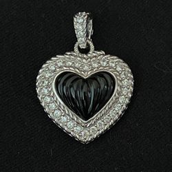 Judith Ripka Heart Pendant