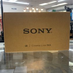 Sony FX3 12.1 MP Cinema Camera FF