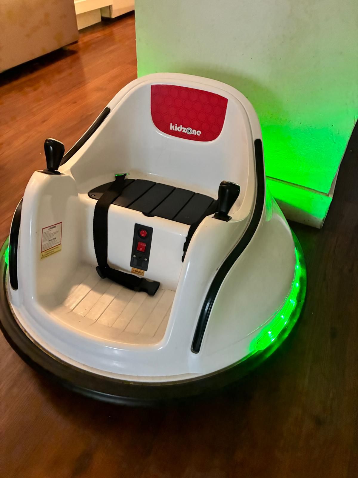 Kidzone DIY Electric Bumper Car with Remote Control