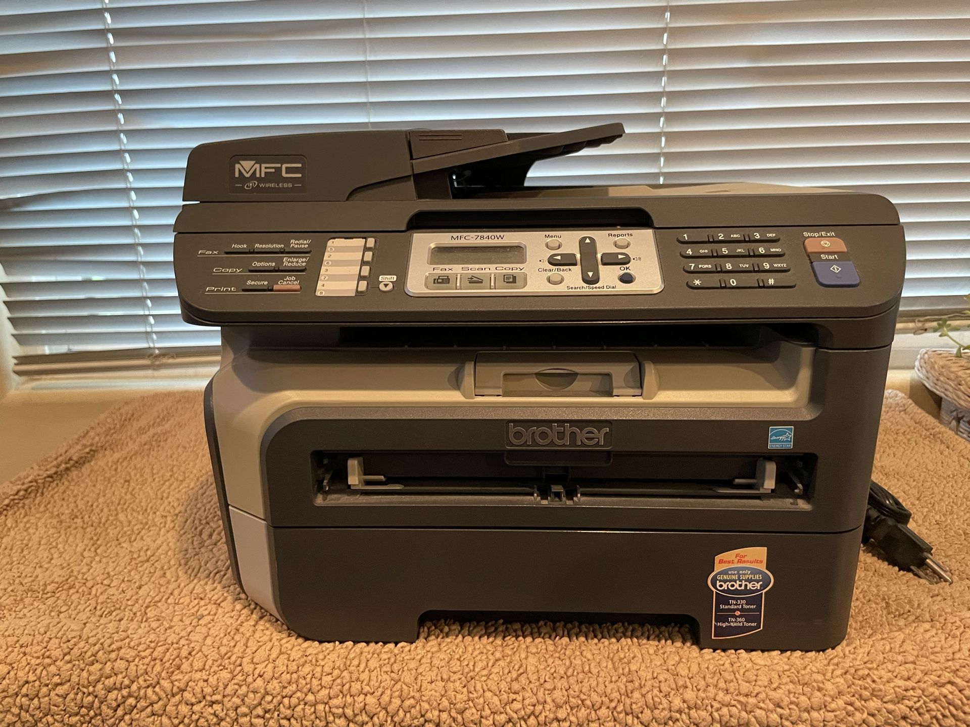 Brother MFC - 7840W Printer
