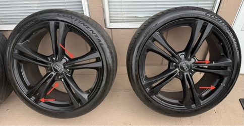 Audi A6, S6, A7, or S7 set of wheels sold as is