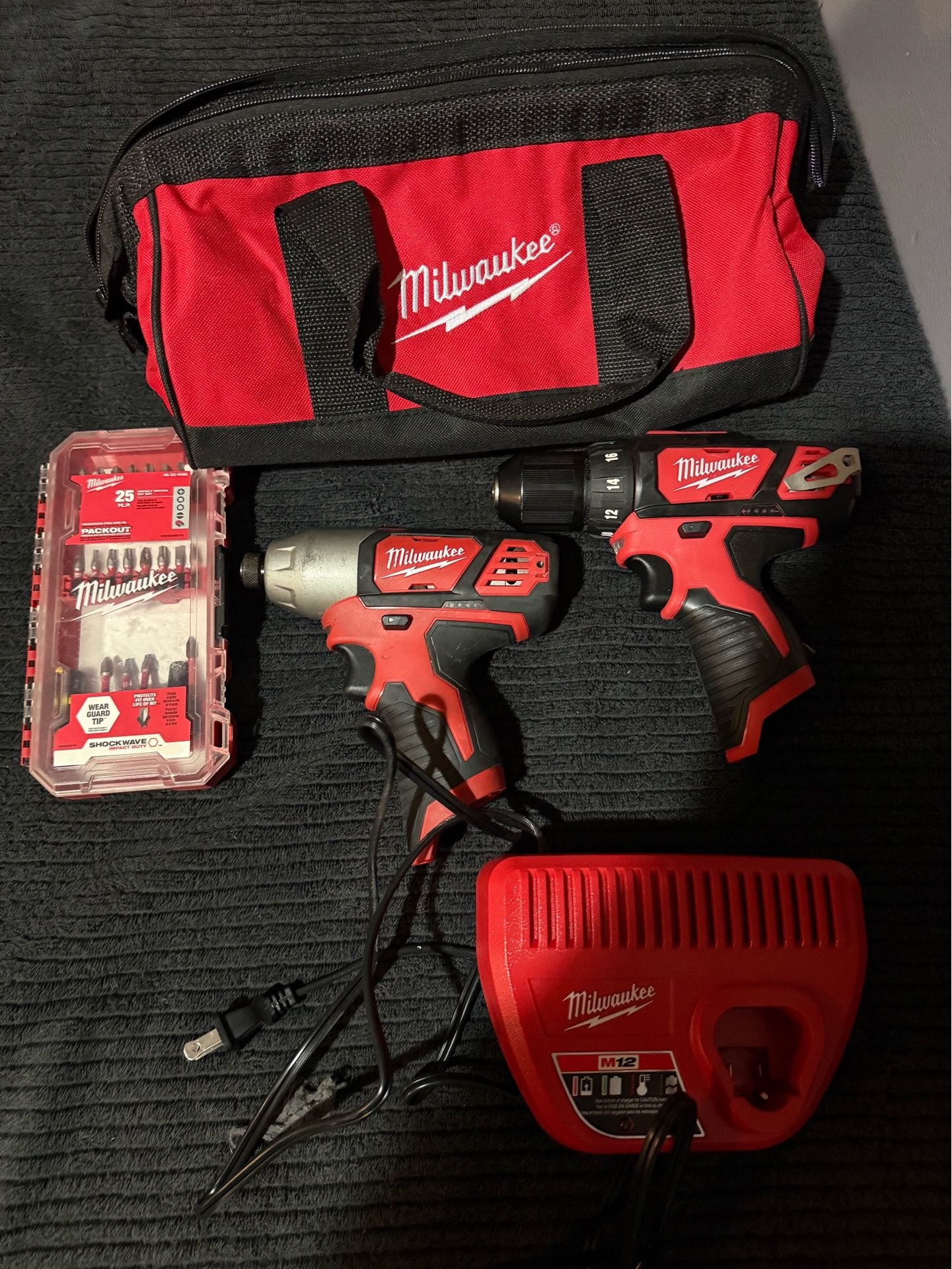 Milwaukee Drill Set