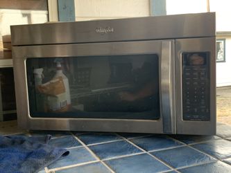 Whirlpool Stainless Steel microwave