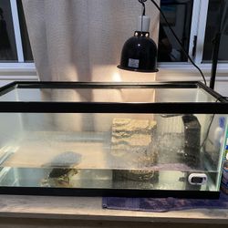 Aqueon 20 Gallon Fish/Turtle  Aquarium!