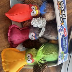 New - Happy Tails Pet Toys - Duck 3pk