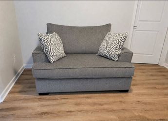 Stanton 435 Double Chair / Oversized Loveseat – Gray