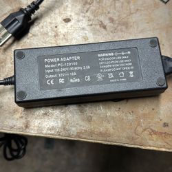Power Adapter 12v 10A UL 