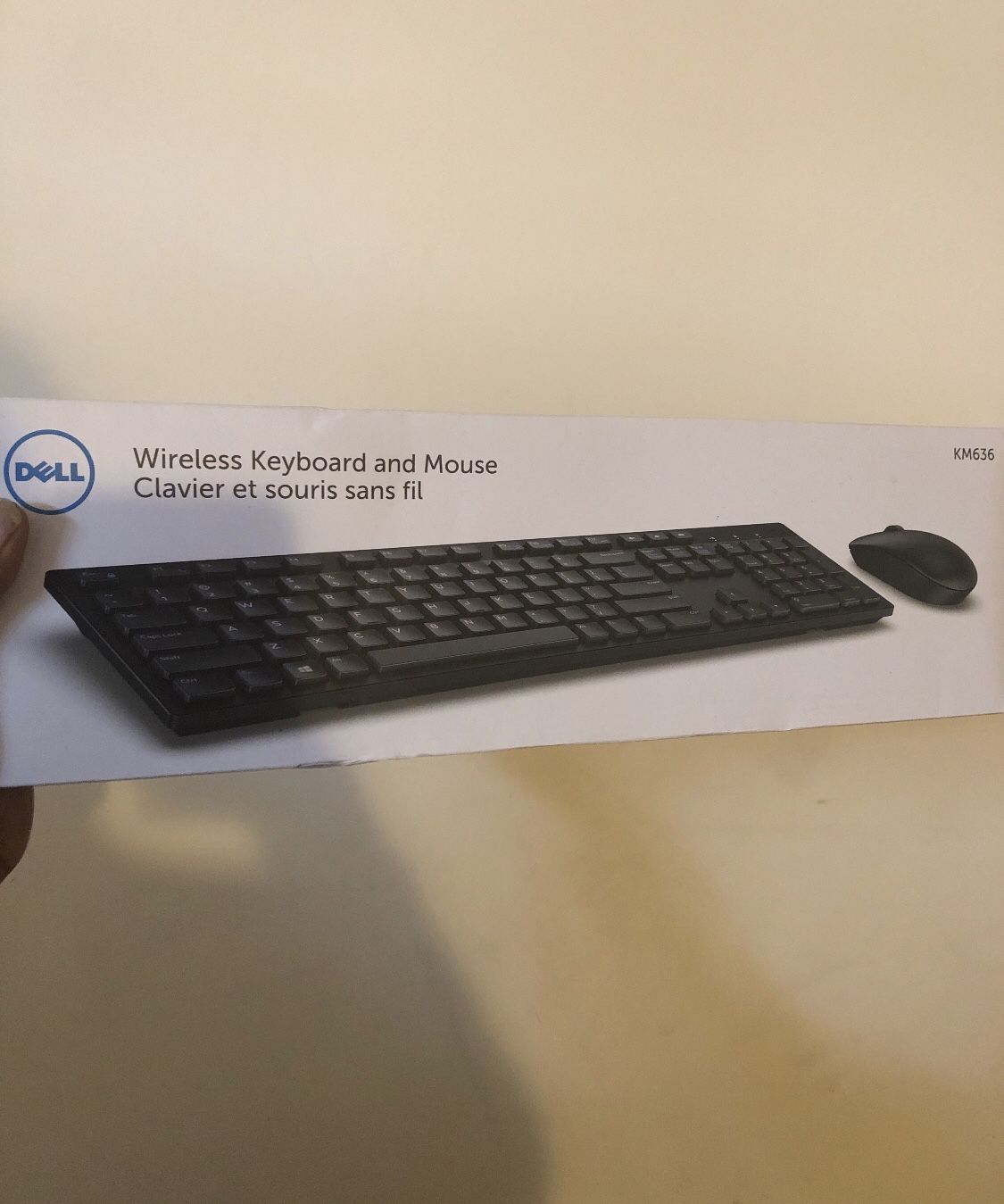 “Dell” Wireless Keyboard And Mouse