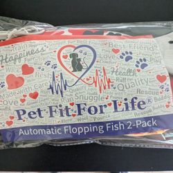 Flopping Fish Cat Toy w/ USB Charger (2 Pack)