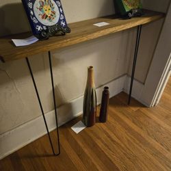 Unique Two Leg Wedge Table