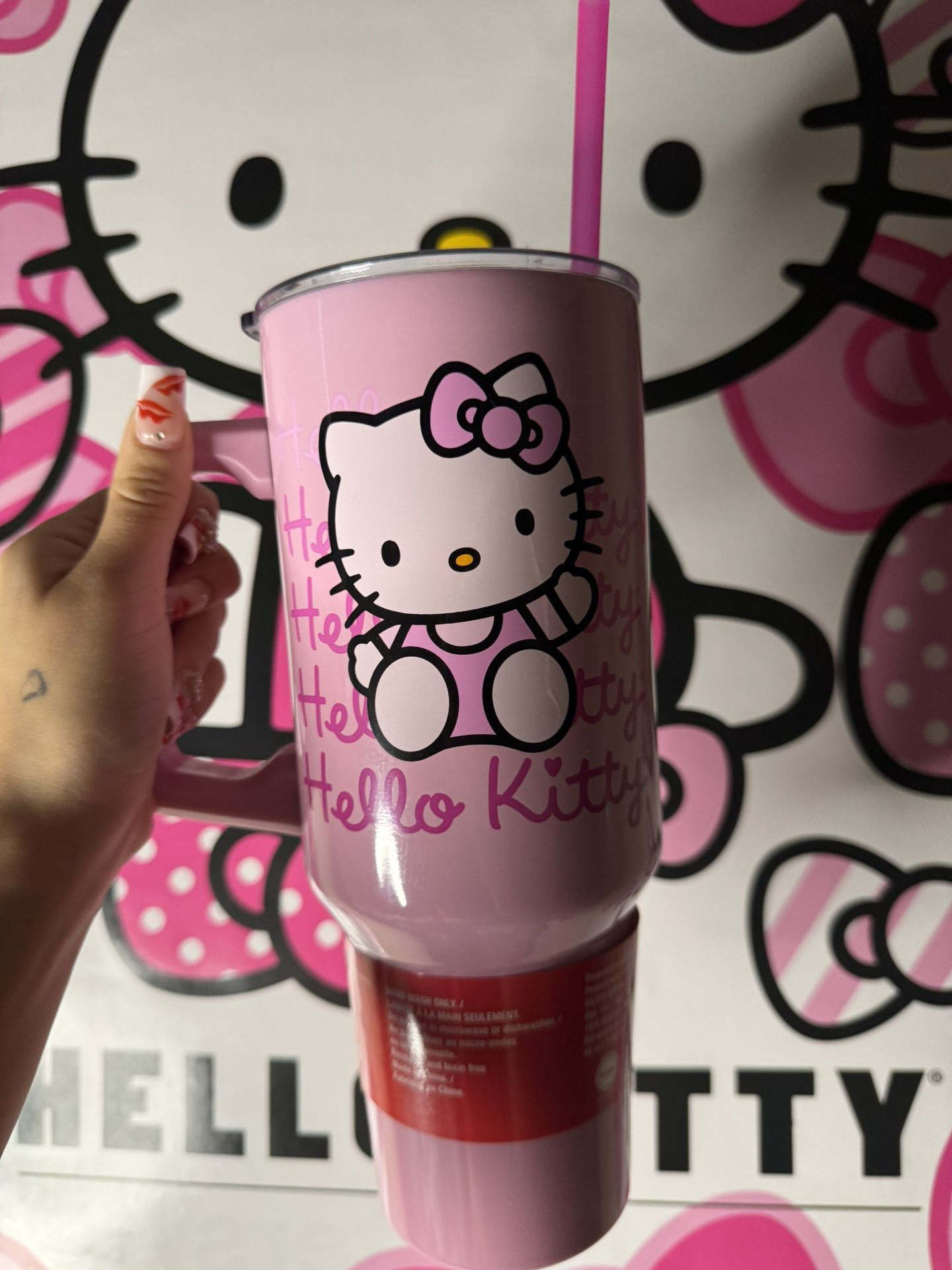 HELLO KITTY stainless steel cup 🎀