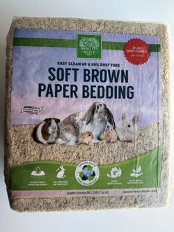 Small Pet Select Soft Paper Bedding – White, 56L (New, Unopened)