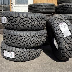 285/70/17 Arisun Rugged Terrain Tires