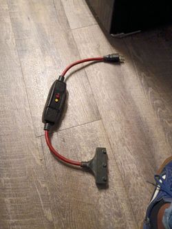 Husky 2-foot In-Line GFCI Adapter