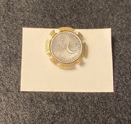 Tie Clasp - Pakistani Coin
