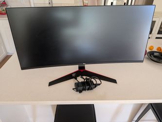 LG 34GL750-B Ultragear Gaming Monitor 34" 21:9 Curved Wfhd (2560 X 1080) IPS Display