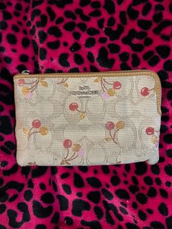 Coach Cherry Wallet