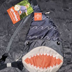 Boys Outdoor Shark Backpack 