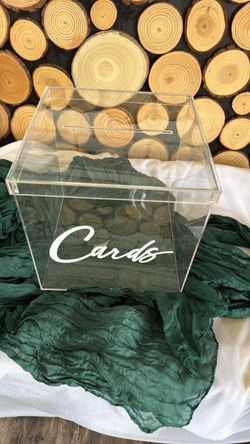 Acrylic Card Box