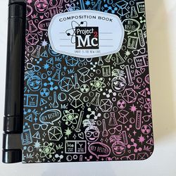Project MC2 Composition Book Talking Journal Notebook Works- all accessories except pen