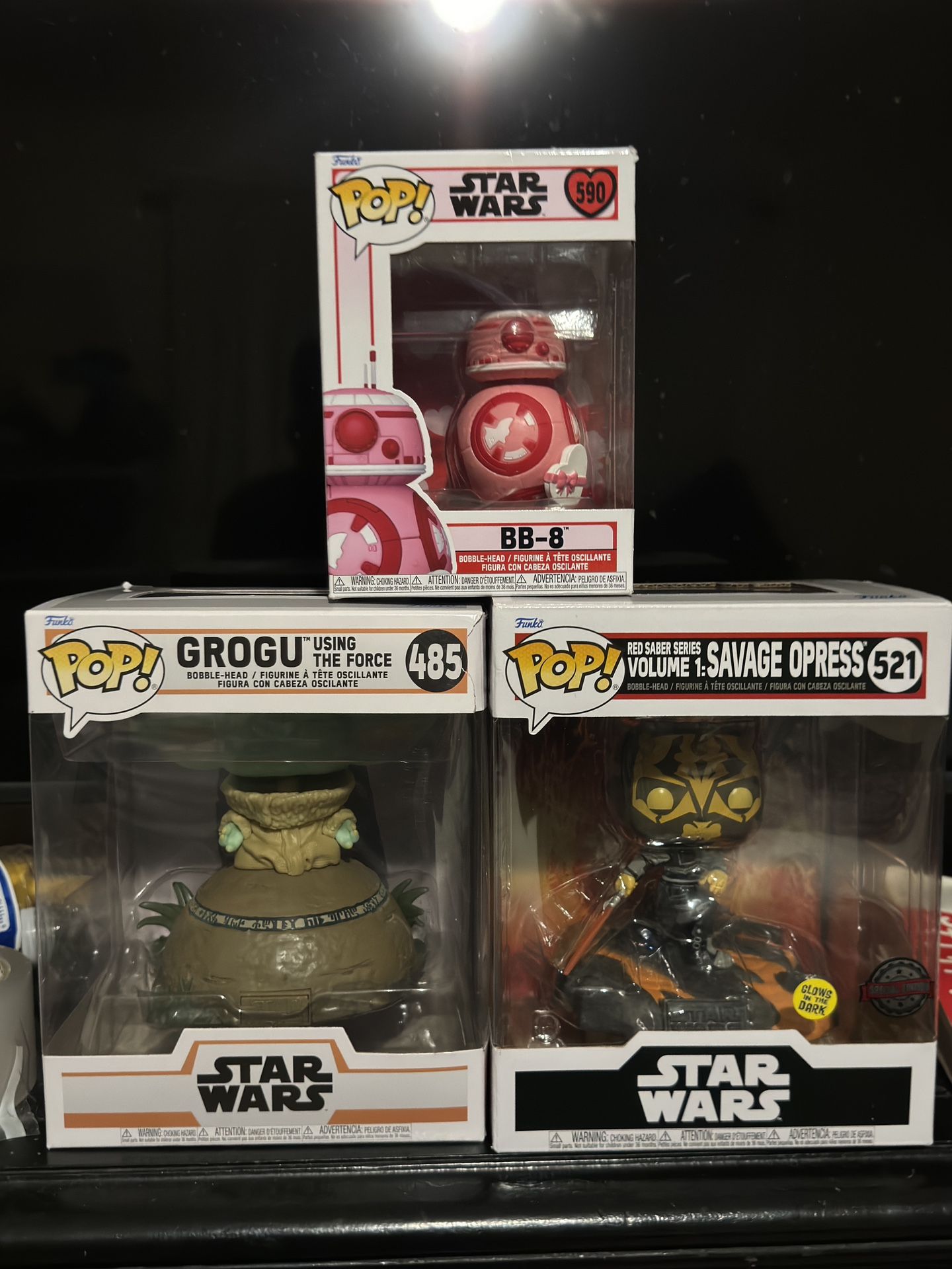 Limited Edition Exclusive Star Wars Funko Pops