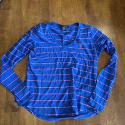 Women’s Ralph Lauren long sleeve striped top shipping available