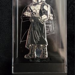 FiGPiN Boba Fett #737 Silver Limited Edition 2000 The Mandalorian