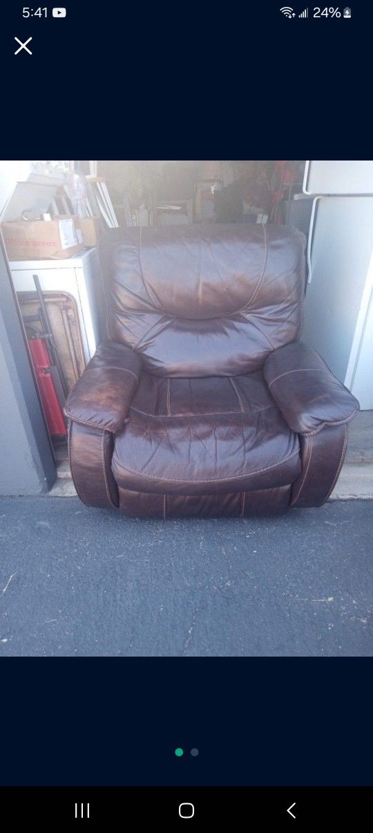 Free Brown Recliner
