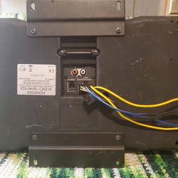 Kenwood  Ksc Sw10 Subwoofer 