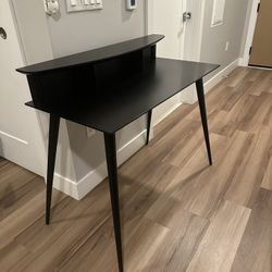 Black Desk - Real Wood 
