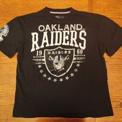 VINTAGE OAKLAND RAIDERS NFL TEAM SHIRT,  SIZE XL