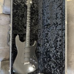 Custom Carbon Fibre Strat Guitar