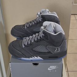 Jordan 5 Retro Wolf Grey (2026) Brand New DS  💯 Authentic Size 8m