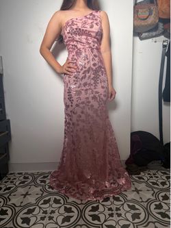 Dusty rose dress