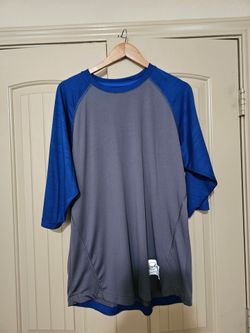 Rawlings Baseball Jersey Blue & Gray