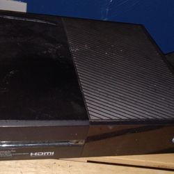 Xbox One with power and hdmi cables but no controllers