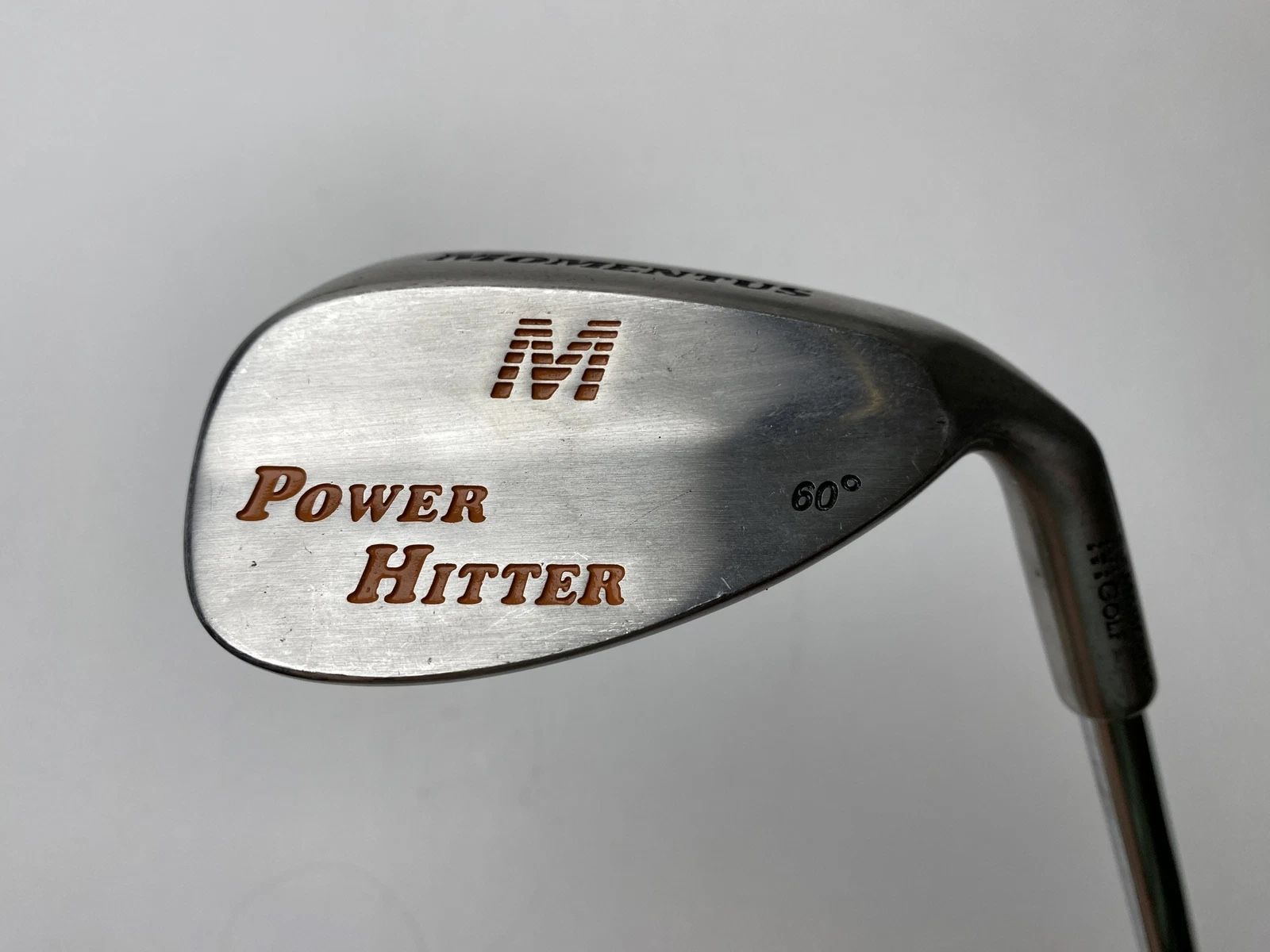 MOMENTUS Power Hitter 60* Lob Wedge, Steel Weighted Practice RIGHT (Good condition) PICK UP IN CORNELIUS