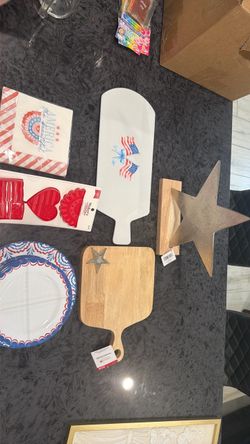 Set of cups and plates