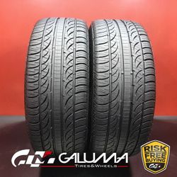 Set of 2 Tires LikeNEW Pirelli P-Zero Nero All Season 245/50ZR19 No Patch #93170