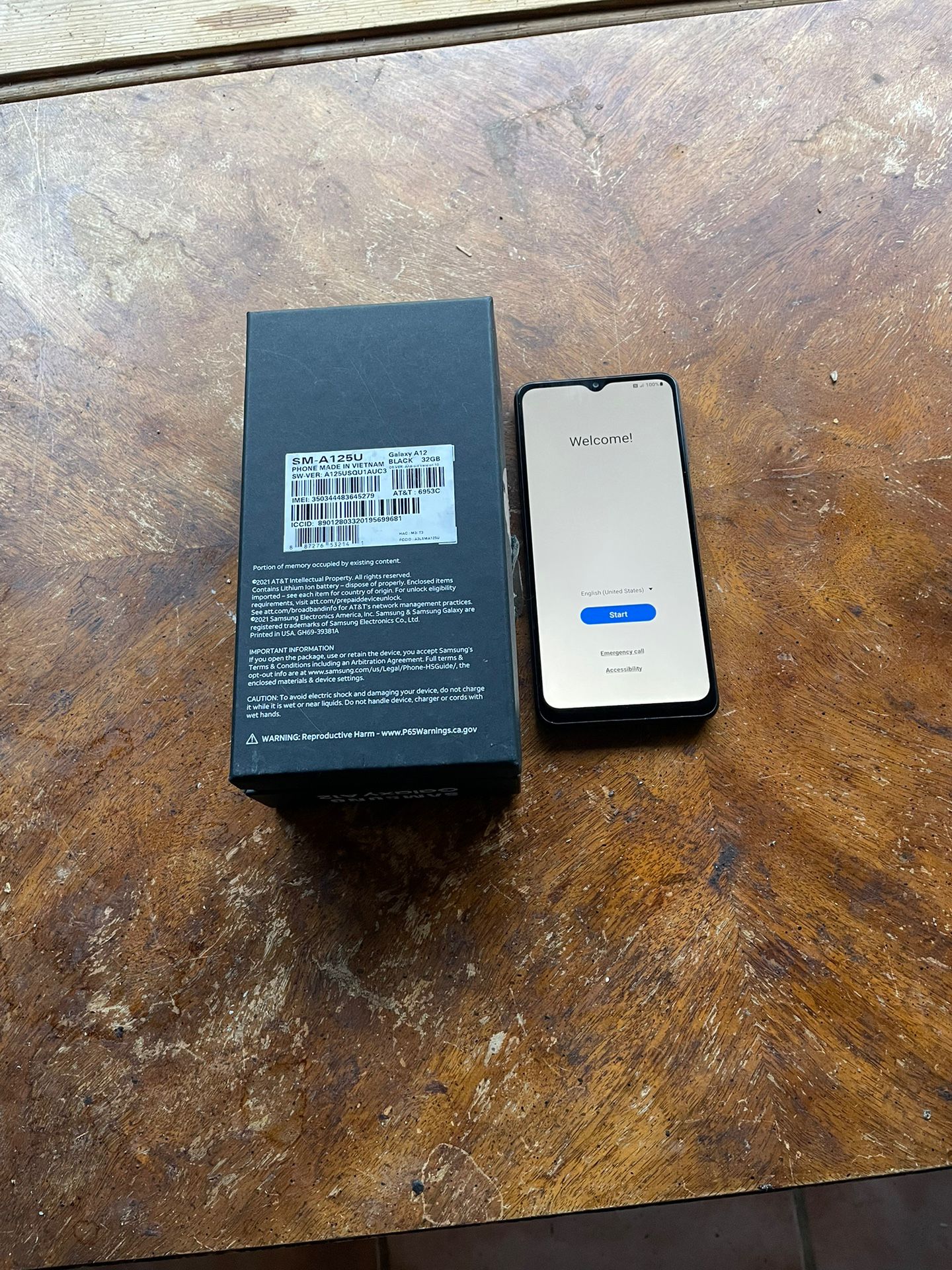 Samsung Galaxy A12 AT&T