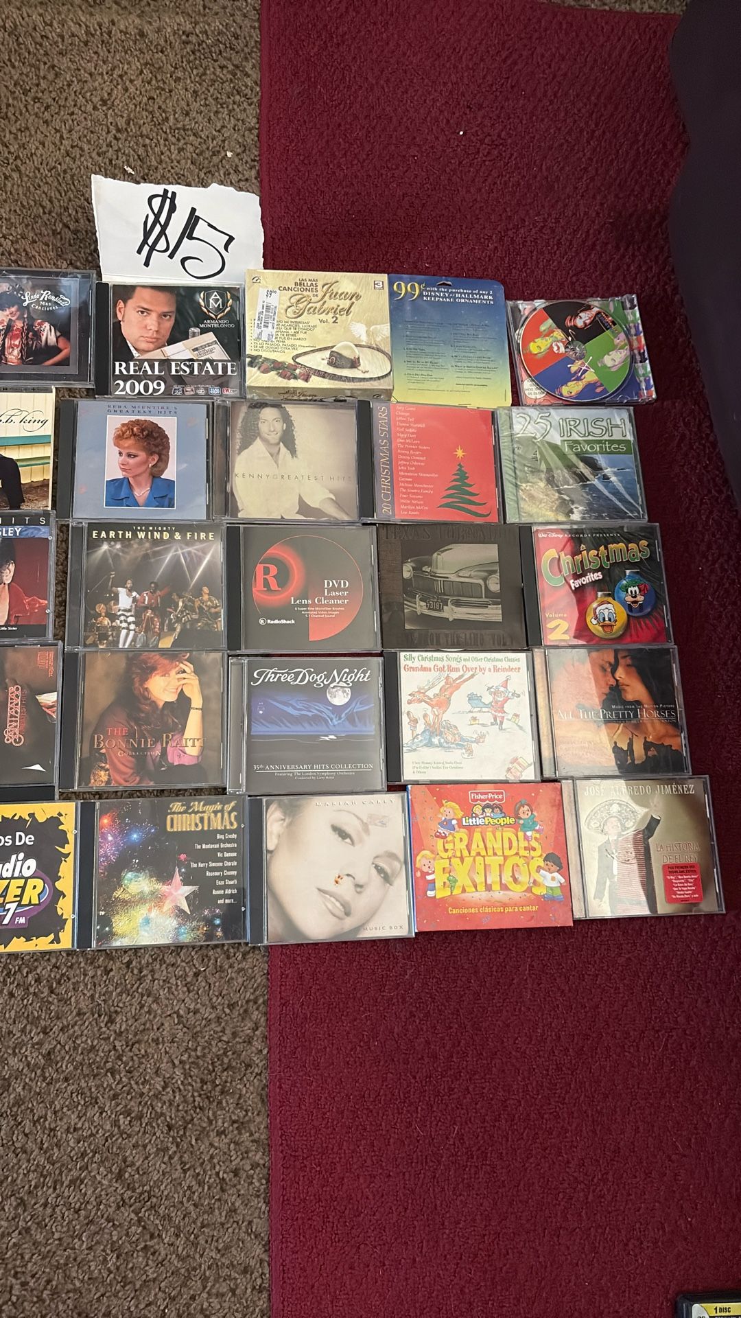 $15 For All Mix Of Musics 