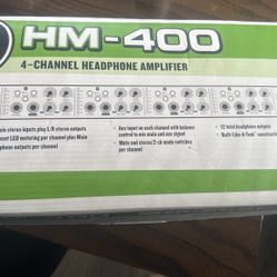 Mackie 4 Channel Headphone Amplifier