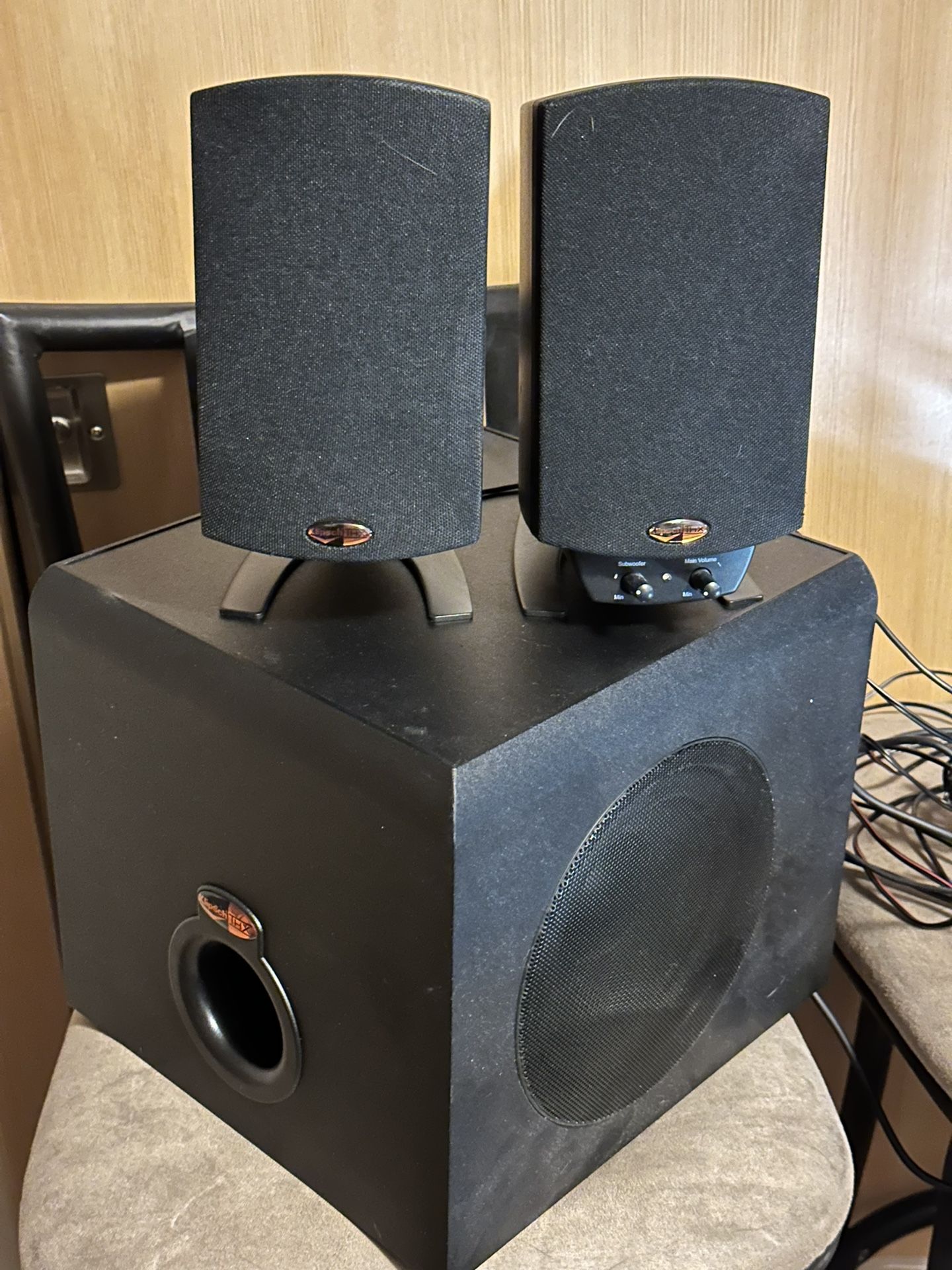 Klipsch Promedia 2.1 Computer Speakers.