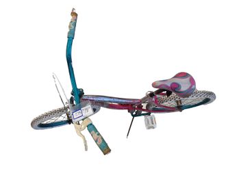 Multi-color BMX Bike