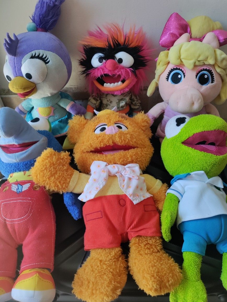 Muppet Babies Plushies Lot